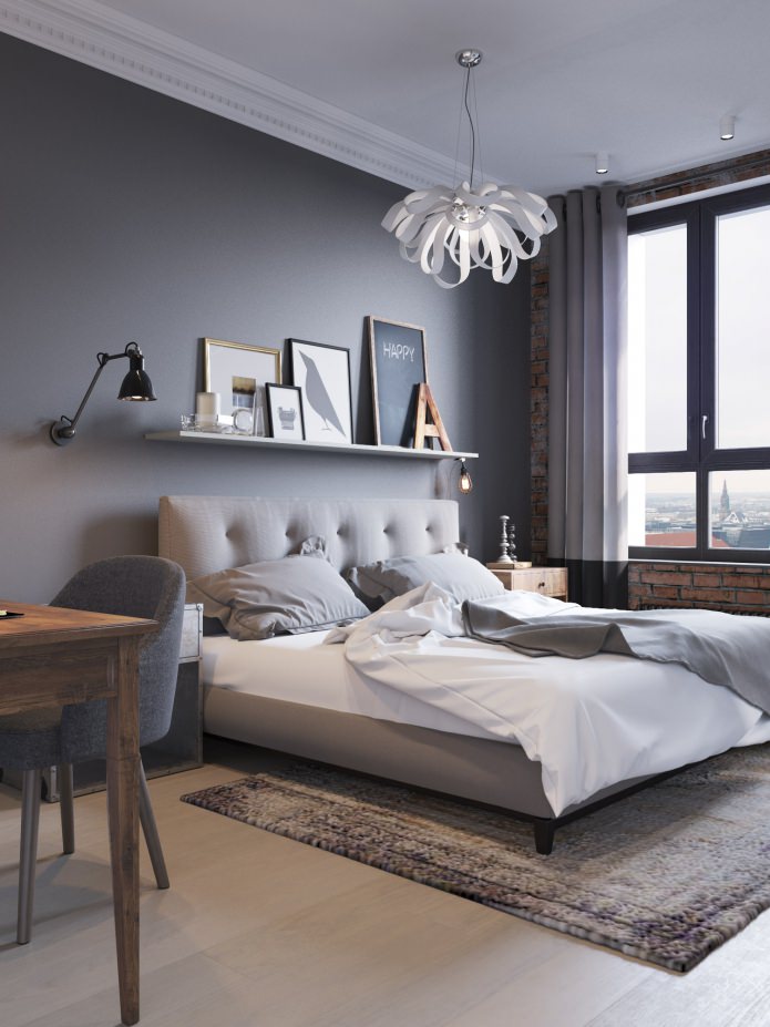 camera da letto in stile moderno