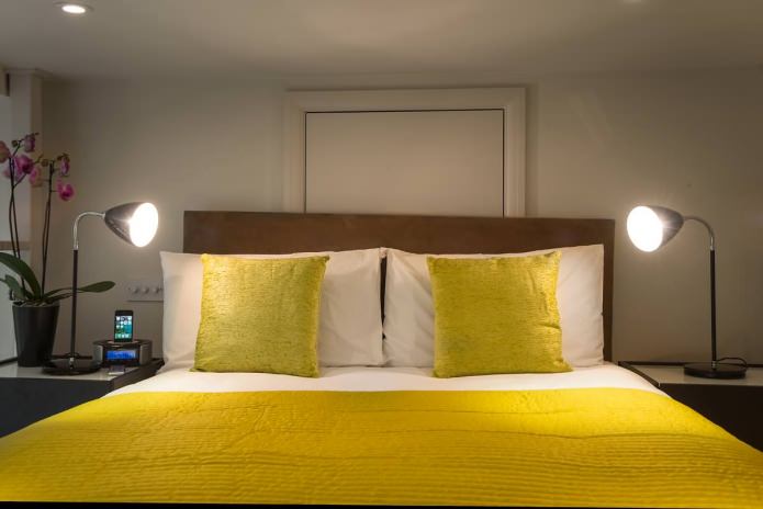 camera da letto al secondo livello