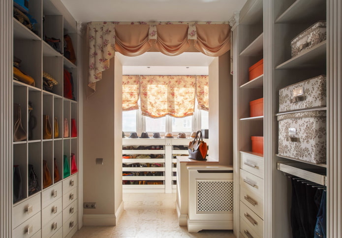 design moderno dell'armadio