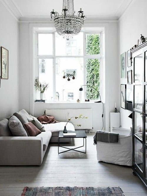 sala in stile scandinavo