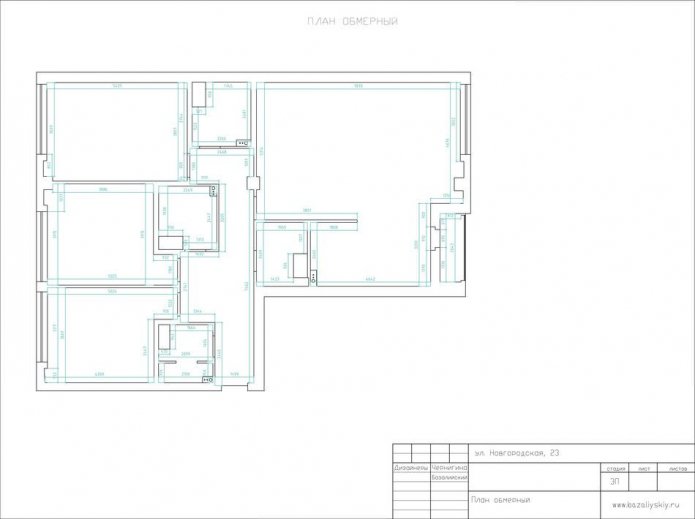 planimetria appartamento 145 mq