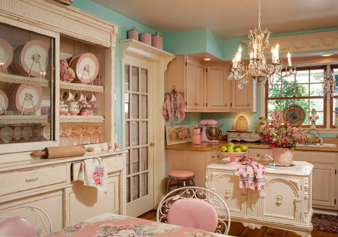 cucina shabby chic