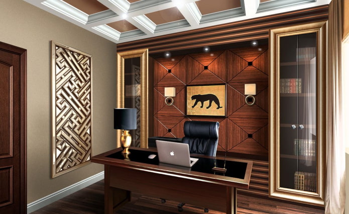 interno studio art déco