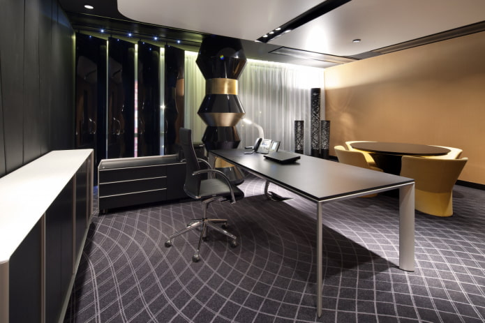 interno studio minimalista