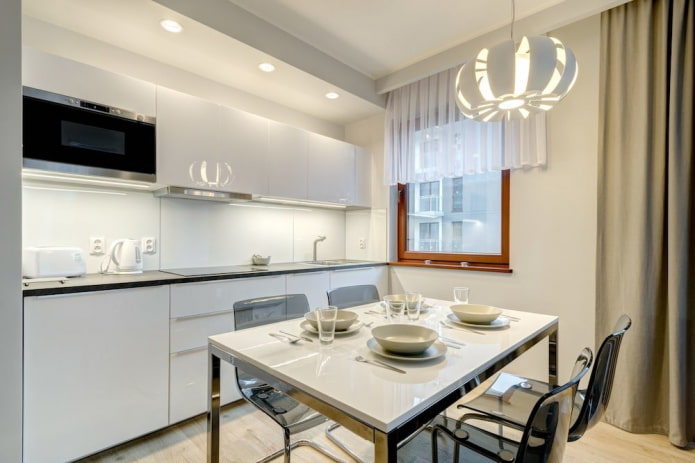 illuminazione di una cucina di 10 mq