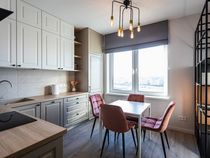 decorazione cucina di 10 metri quadrati