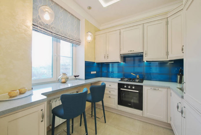 interno cucina di 10 mq