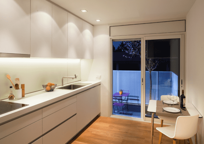 interno cucina di 10 mq