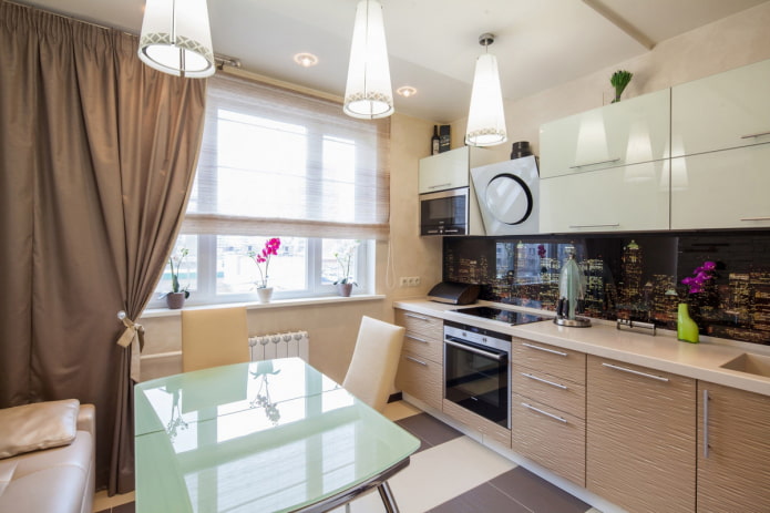 interno cucina di 10 mq