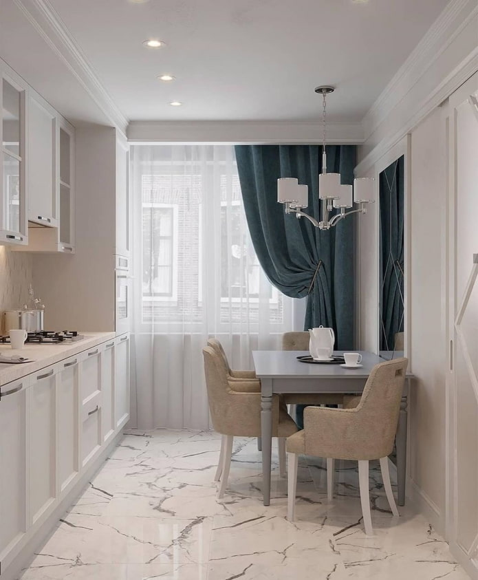 tende di lusso per la cucina
