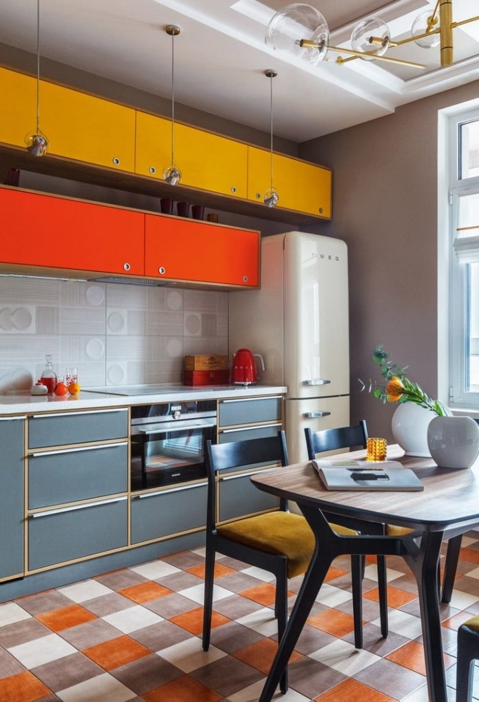 cucina in stile retrò