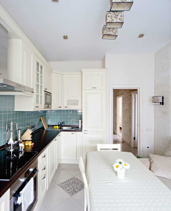 Set da cucina a L