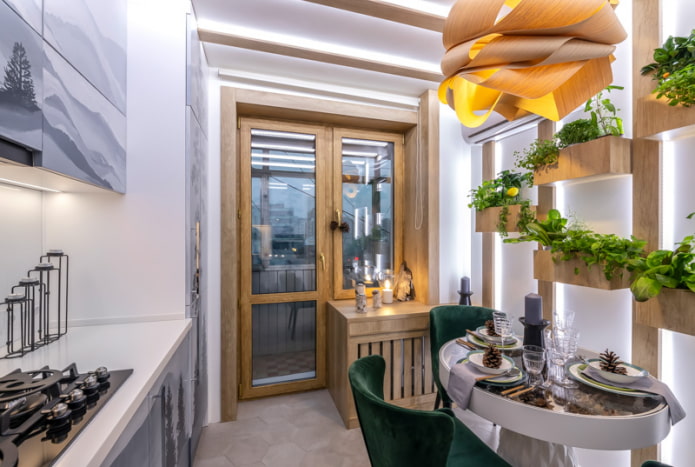 cucina luminosa