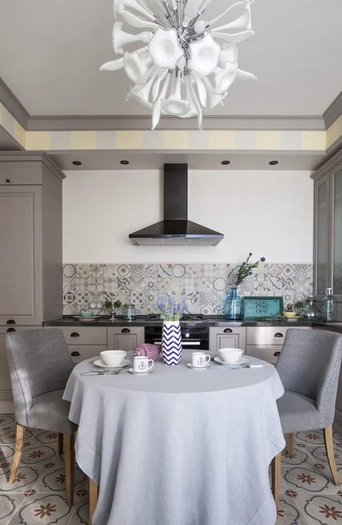 set da cucina lineare