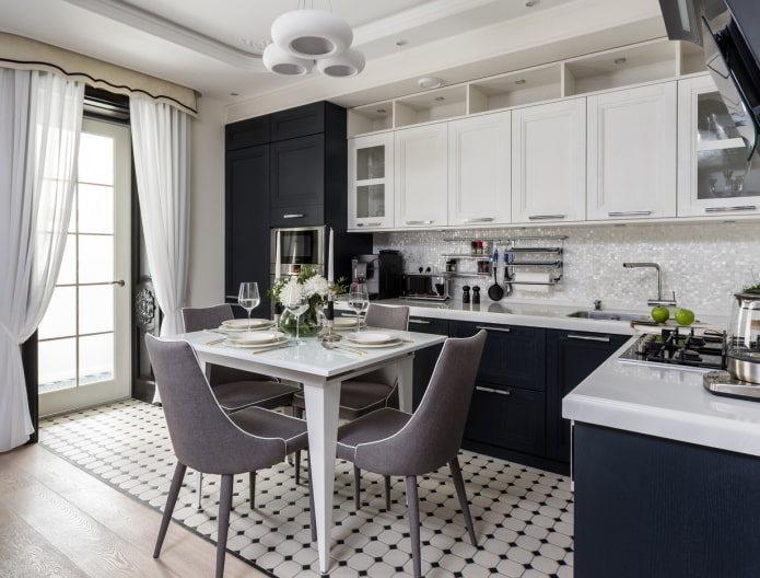cucina con astuccio