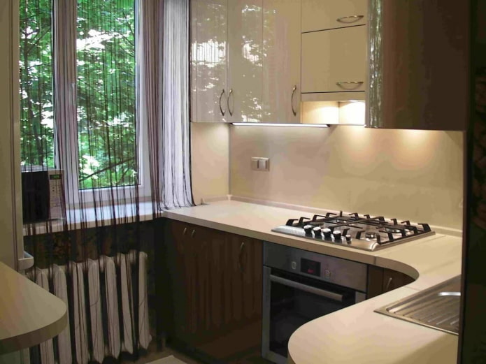 cucina 2 per 2 metri