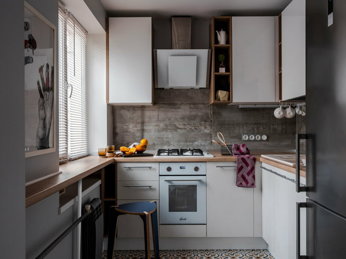 tende in cucina
