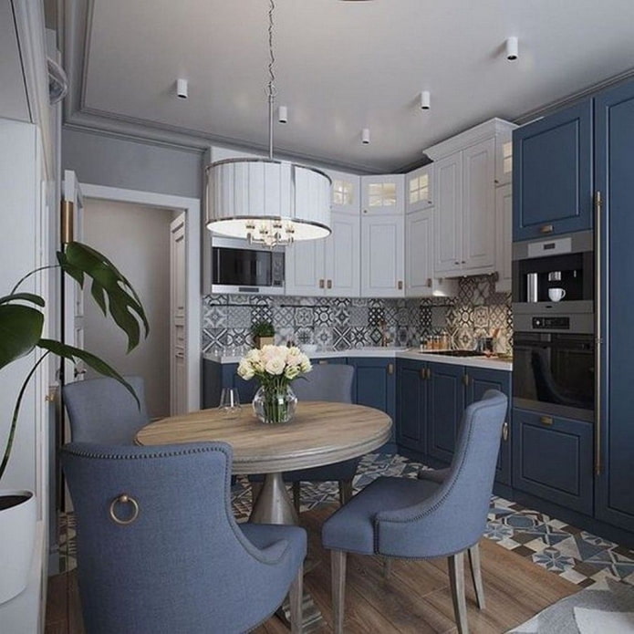 soffitto bianco in cucina