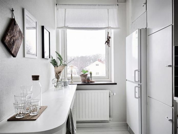 cucina scandinava bianca