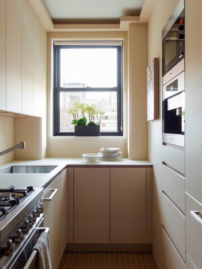 cucina piccola da incasso