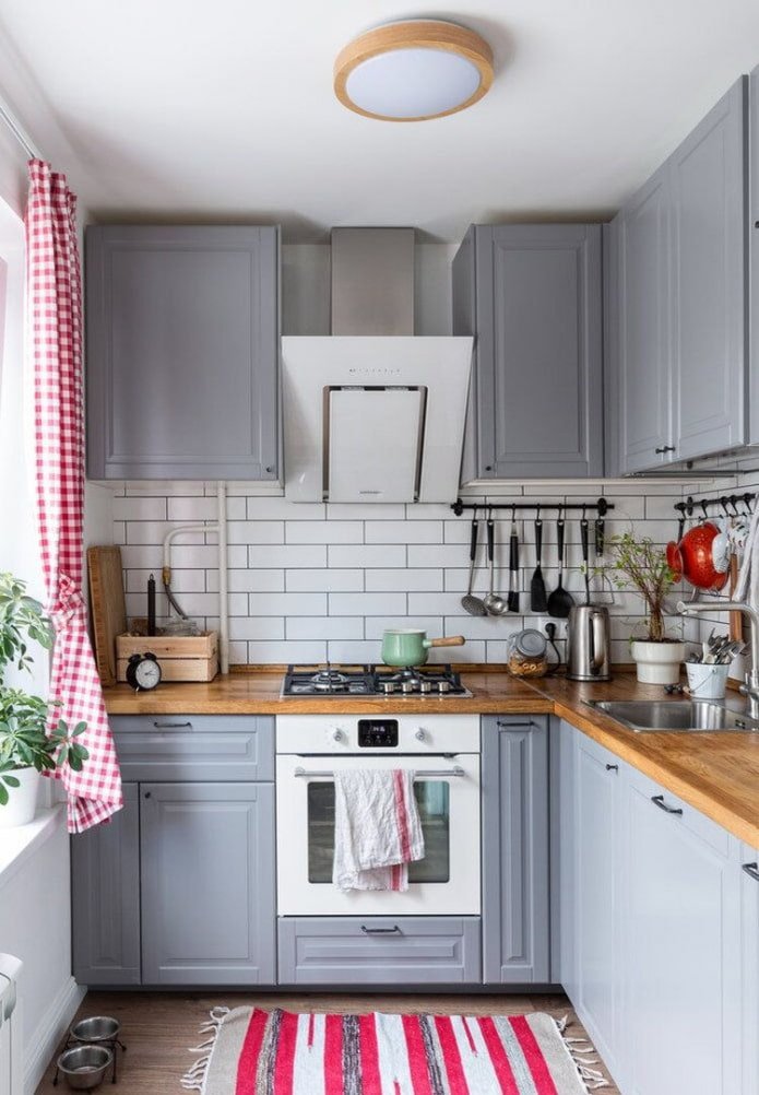 decorazione cucina di 5 mq