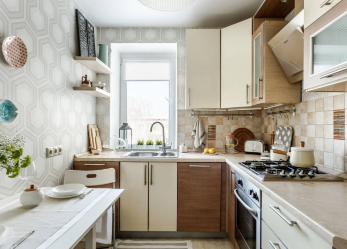 decorazione cucina di 5 mq