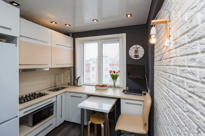 decorazione cucina di 6 metri quadrati