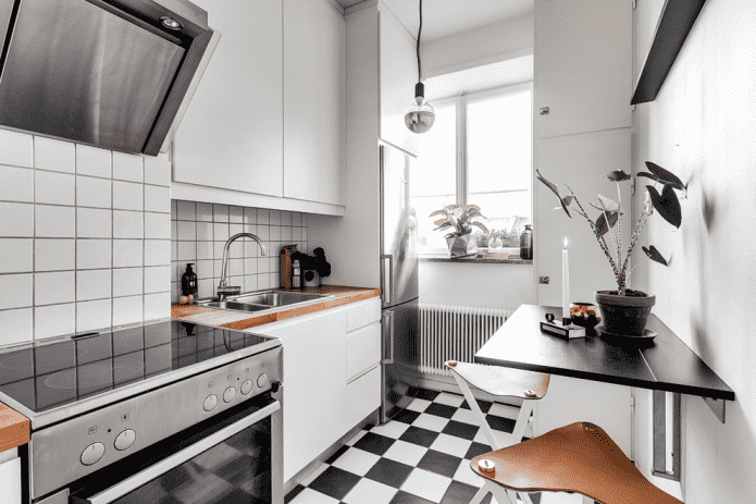 decorazione cucina di 6 metri quadrati