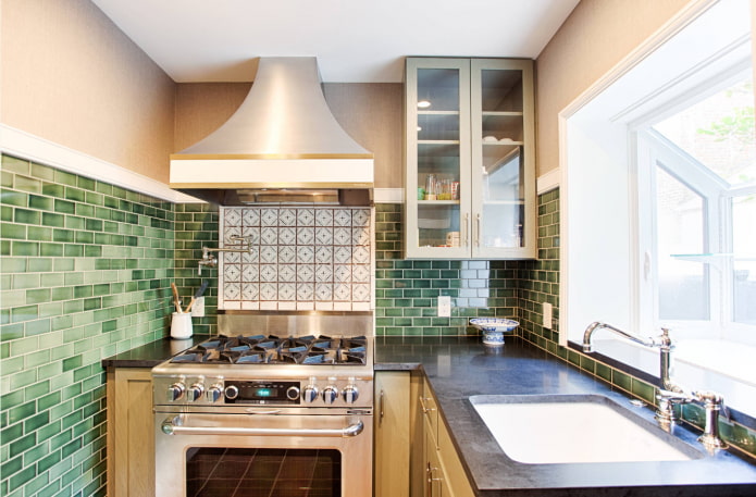 decorazione da cucina di 8 mq