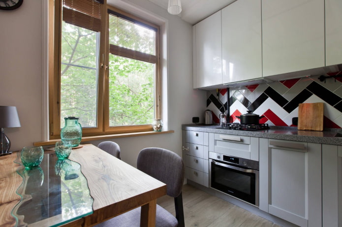 set da cucina dritto