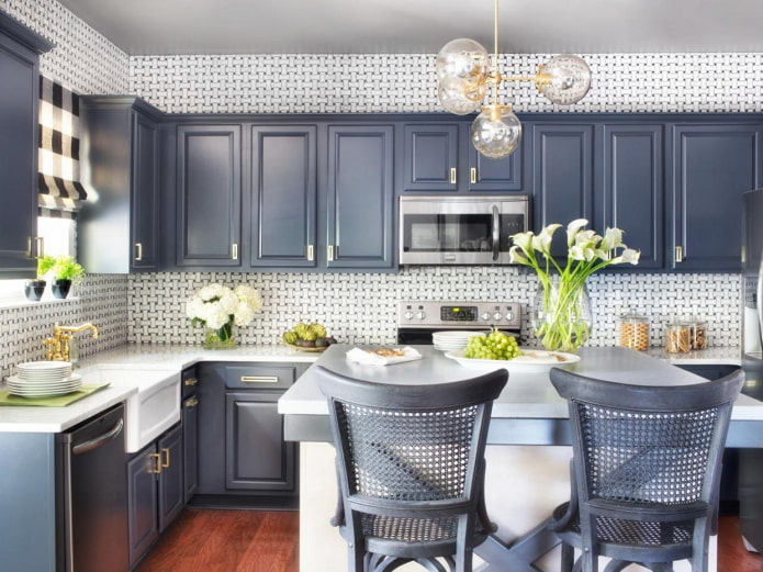 cucina blu