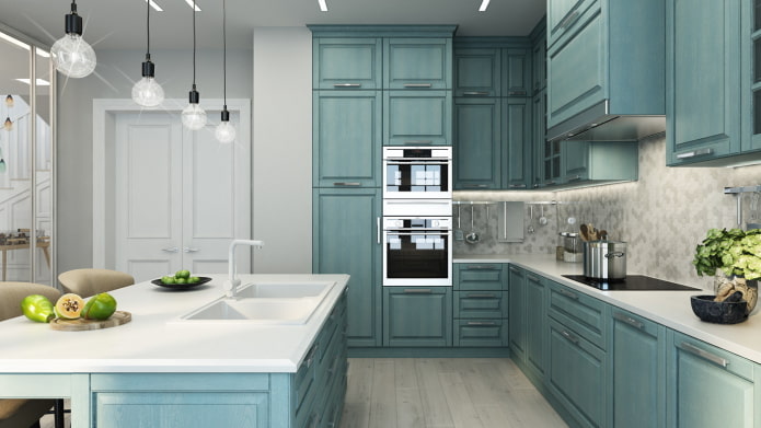 cucina turchese
