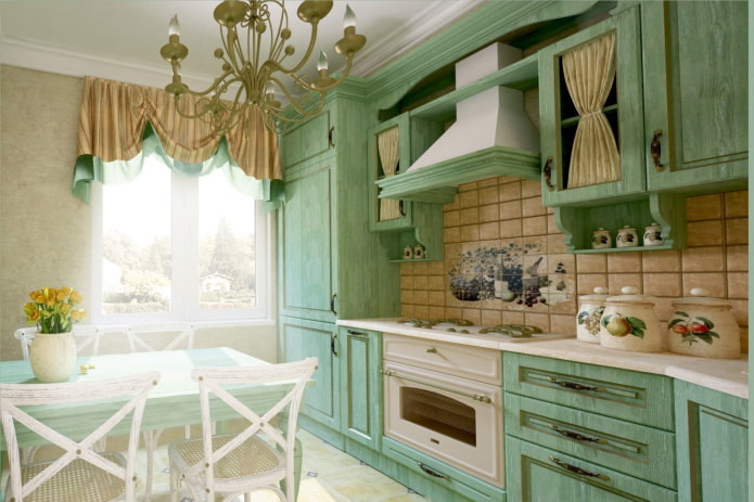 cucina in stile provenzale
