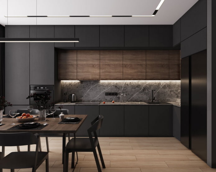 cucina in stile minimalista