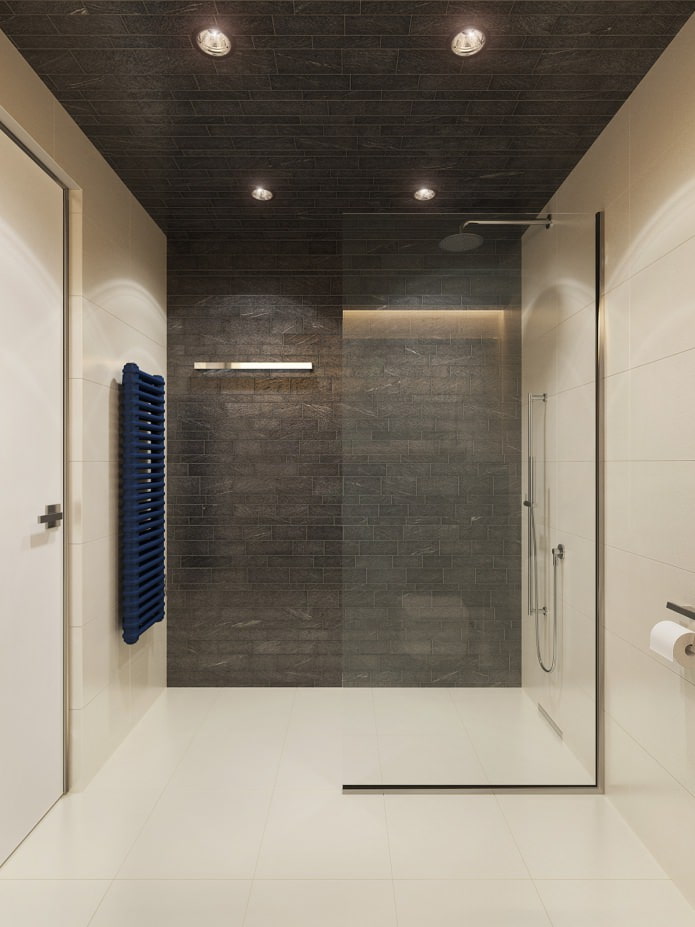 progetto di un bagno in un monolocale