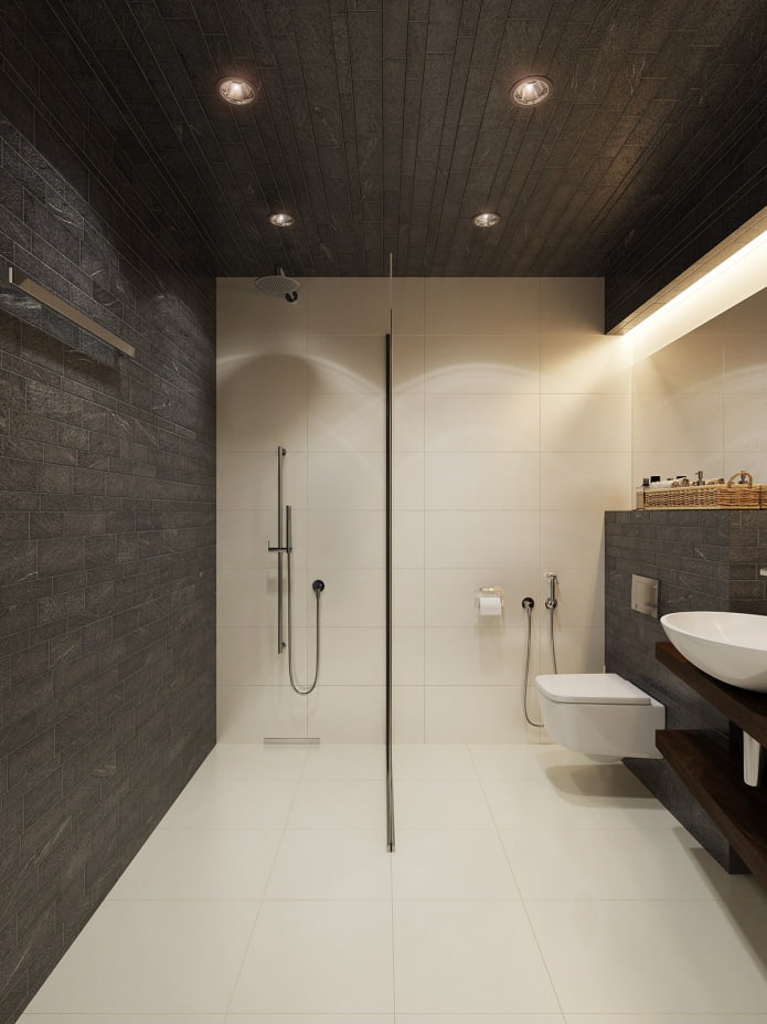 progetto di un bagno in un monolocale