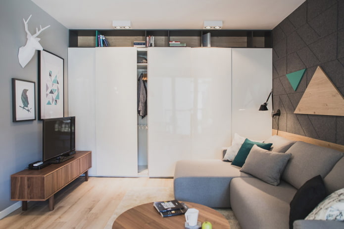 interno di un appartamento di 36 quadrati