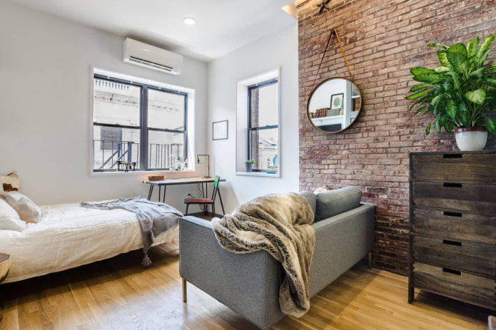 Appartamento di 40 metri quadrati in stile loft