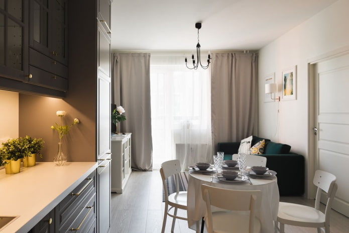 Appartamento in stile europeo in stile scandinavo