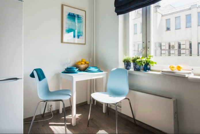 Cucina in un edificio dell'era di Krusciov