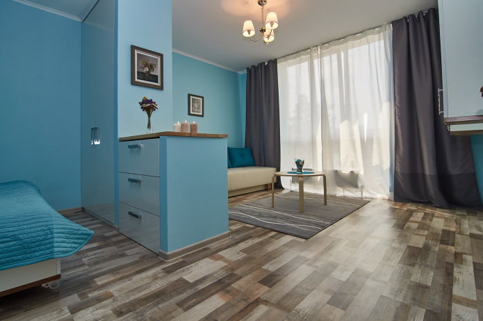 Soggiorno-camera da letto