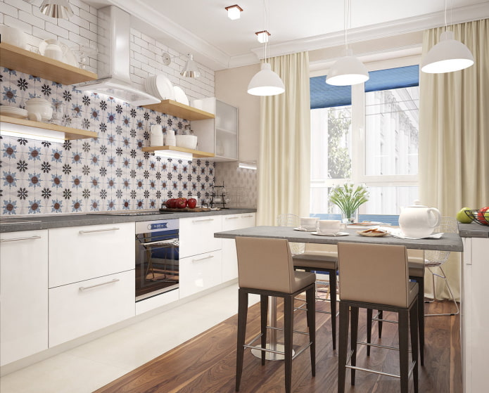 Cucina, Tende