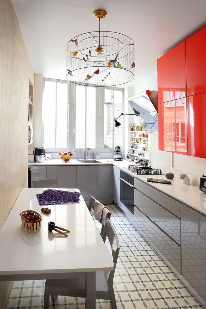 Cucina con accenti