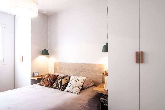 Camera da letto in un quadrilocale