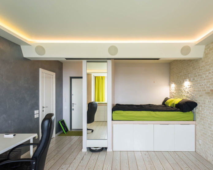 Illuminazione a LED sul soffitto