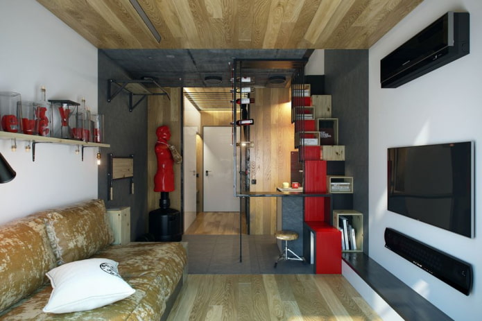 studio in stile loft