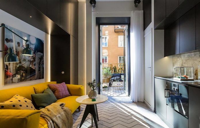Area relax sul balcone