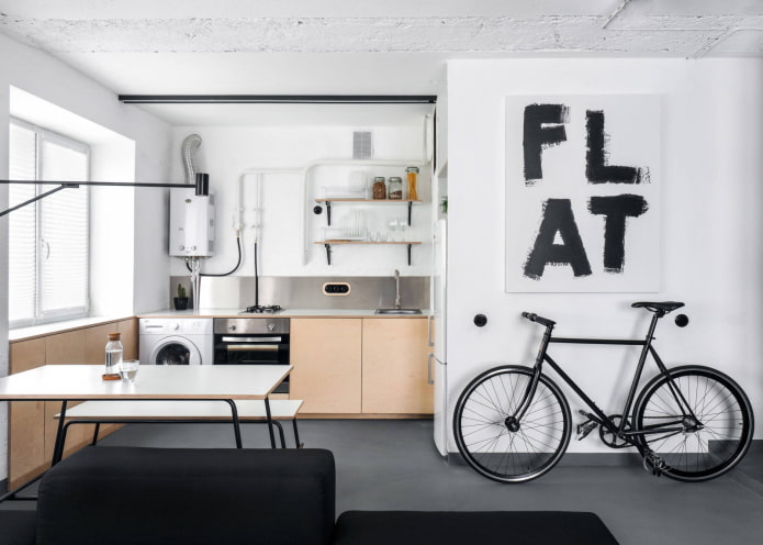Bicicletta all'interno