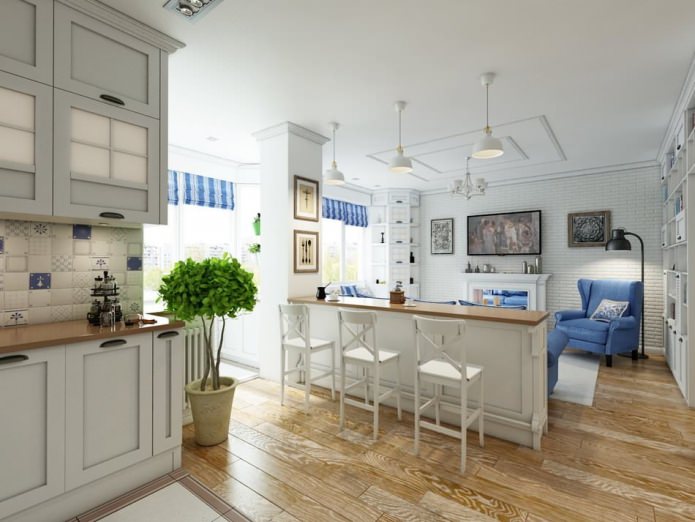 studio in stile provenzale