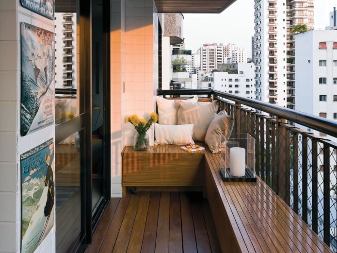 design loggia aperta